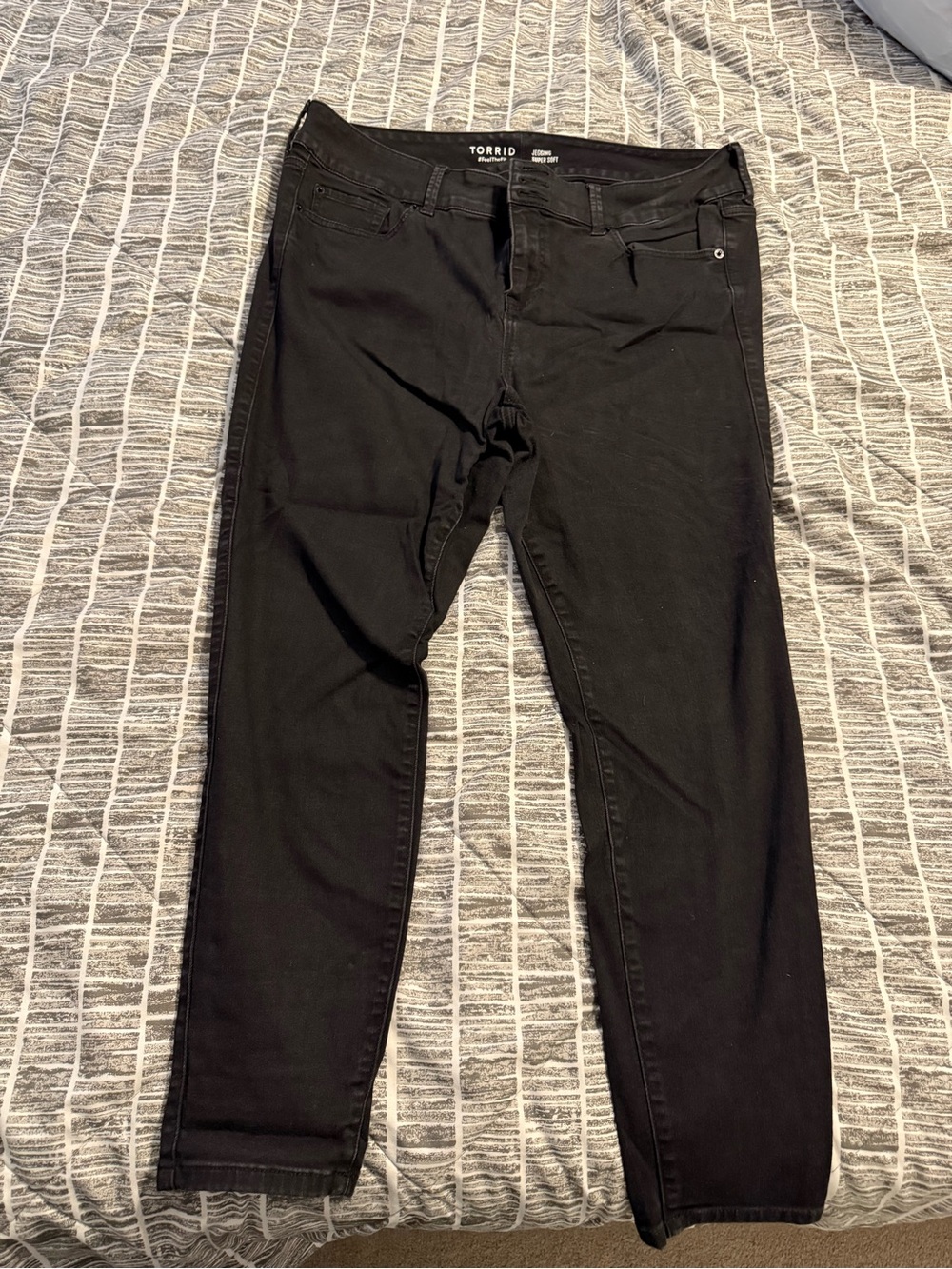 torrid Black High-Rise Jeggings